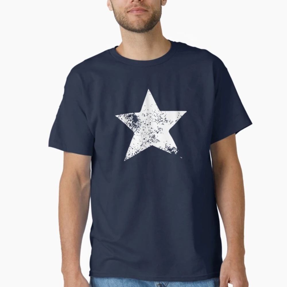 Women’s/ Men’s White Star T- Shirt.
